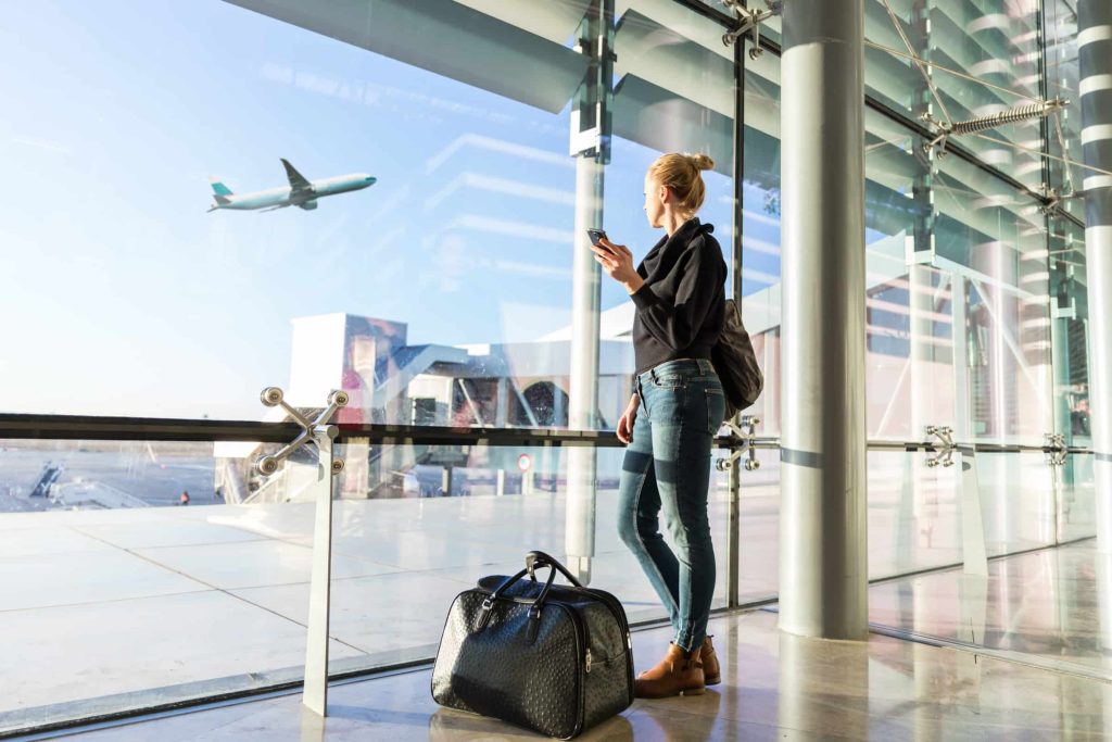 traveling at airport